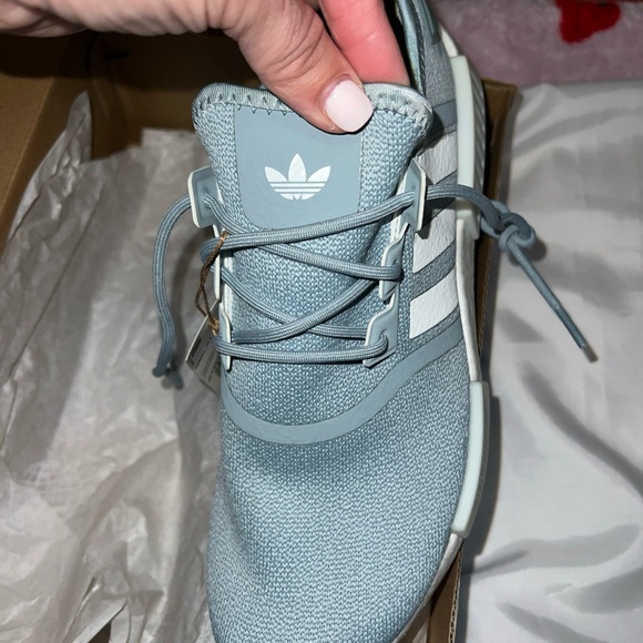 Adidas RMD 1 nwt grayand White Athletic Shoes - Picture 6 of 6